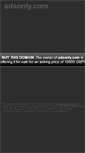 Mobile Screenshot of adsonly.com